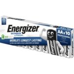 ENERGIZER Lithium 10 piles AA 7638900343526
