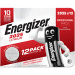 ENERGIZER Miniature Lithium 12 piles CR 2025 7638900453843
