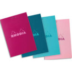 RHODIA Bloc de direction 160 pages n°11 7,4x10,5cm 5x5. Couverture assortie