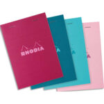 RHODIA Bloc de direction 160 pages n°13 10,5x14,8cm 5x5. Couverture assortie