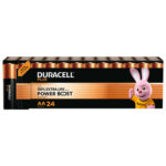 DURACELL Piles alcalines AA LR6 Plus, 1,5V lot de 24 piles 5019168