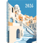 OBERTHUR Semainier 25 Wire'O FSC Chicago grece 825651