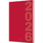 OBERTHUR Semainier 25 FSC dublin rouge 825412