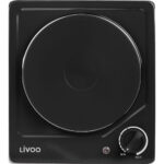 Plaque de cuisson, puissance 1500 W, foyer de ? 18,5 cm, plaque encastrable de 26,5 x 23,5 x 7,1 cm