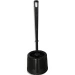 Ensemble noir balayette w.c avec socle PE521