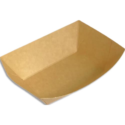 481679_d1-1.jpg Boîte 250 Barquettes rectangulaire kraft 500 ml 500250BAK – Image 1