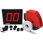 METO Pack de démarrage s32 rf 1x indicateur avec récepteur, affichage led rouge à 2 chiffres 38328370