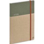 QUO VADIS Affaires recyclé ml arrakis - 10x15 cm - avec élastique - semainier - 13 mois de déc 0041521Q