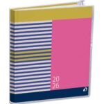 QUO VADIS Executif fr my agenda - 16x16 cm - avec poche zip - semainier - 13 mois de déc à déc 0141142Q