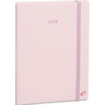 QUO VADIS Ministre color ml pastel - 16x24 cm - avec élastique - semainier - 13 mois de déc à déc 062005Q