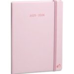 QUO VADIS Plan note 1521 4c ml pastel - 15x21cm - avec élastique - semainier 16 mois de septembre 155046Q