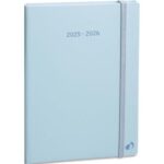 QUO VADIS Plan note 1521 4c ml pastel - 15x21cm - avec élastique - semainier 16 mois de septembre 155058Q