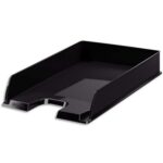 ESSELTE Corbeille à courrier EUROPOST - Noir - L25,4 x H6,10 x P35 cm