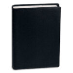 QUO VADIS Agenda Textagenda De Septembre à Août 2025 avec répertoire + Atlas, format 12x17cm couv Noire