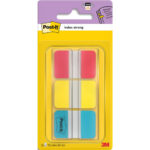 POST-IT Marque-pages POST-IT® rigides (3x22) couleurs classiques
