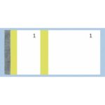 EXACOMPTA Bloc vendeur 100 feuillets 60x135 mm Jaune