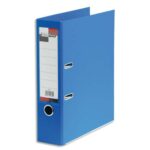CALIPAGE Classeur à levier en polypropylène intérieur/extérieur. Dos 8 cm. Format A4. Coloris Bleu roi.