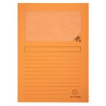 EXACOMPTA Paquet de 25 pochettes coins en carte 120g avec fenêtre, assortis pastel – Image 4