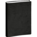 EXACOMPTA Journalier Planifiée 21,Janvier à Décembre - 21x13,5cm couverture PVC Noir