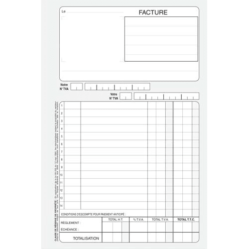 581629_d1.png PERGAMY Carnet texté Livraison format 18x21cm. 50 feuilles autocopiantes en dupli – Image 1