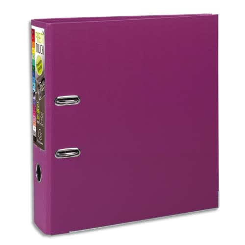 600101_d1.jpg EXACOMPTA Classeur à levier en polypro PREMTOUCH dos de 8cm, coloris Fuchsia – Image 1