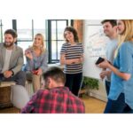 NOBO Chevalet de conférence avec trépied Impression Pro, magnétique, acier laqué – Image 4