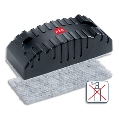 606299_d1.jpg NOBO Lot de 10 recharges pour effaceur magnétique tableaux blancs – Image 1