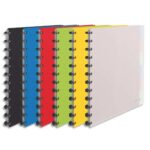 ESSELTE Protège-documents VIVADA à pochettes amovibles 50 vues, 25 pochettes Assortis