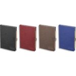 LECAS Agenda de poche LEZARD, Janvier à Décembre, 2J/P + verrou et crayon, 7,4x11cm Coloris Ass