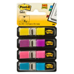 POST-IT Set de 4 x 35 marque-pages étroits, coloris vif – Image 3