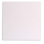 CLAIREFONTAINE Paquet de 25 cartes 210g POLLEN 16x16cm. Coloris Blanc