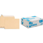 GPV Boîte de 250 enveloppes kraft auto-adhésives 90g format C4