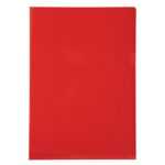 EXACOMPTA Boîte de 100 pochettes coin en PVC 14/100 ème. Coloris Rouge. – Image 2