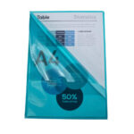 EXACOMPTA Boîte de 100 pochettes coin en PVC 14/100 ème. Coloris Vert. – Image 4