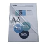 EXACOMPTA Boîte de 50 pochettes coin en PVC 20/100 ème. Coloris cristal. – Image 3