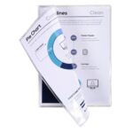 EXACOMPTA Sachet de 10 étuis 4 faces en PVC 30/100 ème. Format 30 x 21 cm. – Image 2