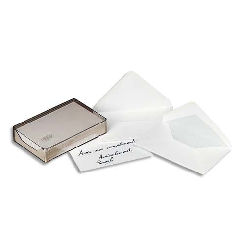 635585_d1.jpg GPV Boîte cristal de 100 enveloppes gomme format 90x140 mm – Image 1