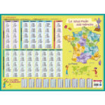 CBG Sous main format 40 x 55 cm aide mémoire