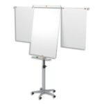 NOBO Chevalet de conférence avec trépied Impression Pro, magnétique, acier laqué – Image 3