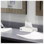 TORK Boîte de 100 mouchoirs jetables enchevetrés 2 plis Blanc – Image 3