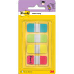 POST-IT Blister de 40 mini marque-pages rigides couleurs classiques