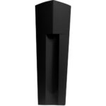 EXACOMPTA Porte-revues ECO BLACK en PP recyclé, dos 11 cm. Dim : H32 x P29,2 cm – Image 2
