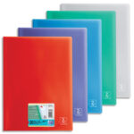 OXFORD Protège-documents 2nd Life 40 vues, 20 pochettes. En polypropylène translucide. Coloris assortis