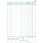 EXACOMPTA Manifold caisse 21 x 29,7 cm 50 feuillets dupli numérotés autocopiants