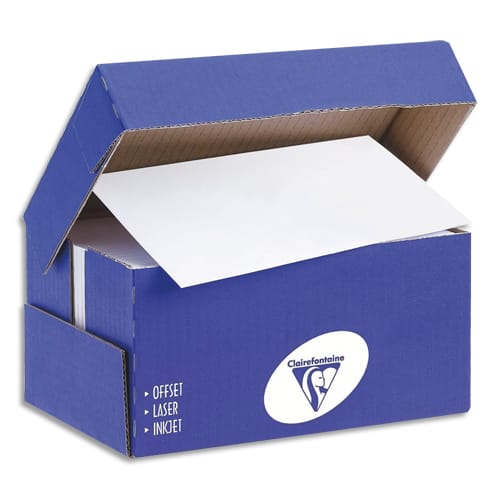 732051_d1-1.jpg CLAIREFONTAINE Boîte de 250 enveloppes auto-adhésives 90g DL 110x220mm PAP DE – Image 1