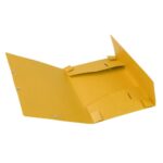 EXACOMPTA Boîte de classement dos 4 cm, en carte lustrée 7/10e coloris Jaune – Image 3