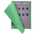 EXACOMPTA Paquet de 100 chemises FLASH 220 gr coloris Vert foncé, 100% recyclé – Image 3