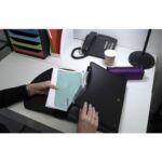 EXACOMPTA Trieur valisette Noir en PP EXACASE 13 compartiments.Dos extensible,onglets personnalisables – Image 4