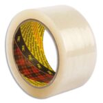 SCOTCH Adhésif d'emballage Low Noise polypropylène silencieux 50 microns H50 mm x L66 m Transparent BP626