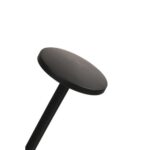 ALBA Portemanteau FESTIVAL 5 patères, porte-parapluie. Base lestée. Montage sans outil. Noir – Image 3